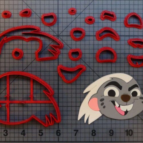 The Lion Guard - Bunga 266-A727 Cookie Cutter Set