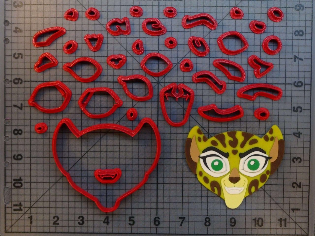 The Lion Guard - Fuli 266-A728 Cookie Cutter Set