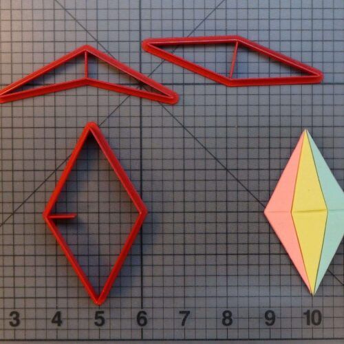The Sims - Plumbob 266-A737 Cookie Cutter Set