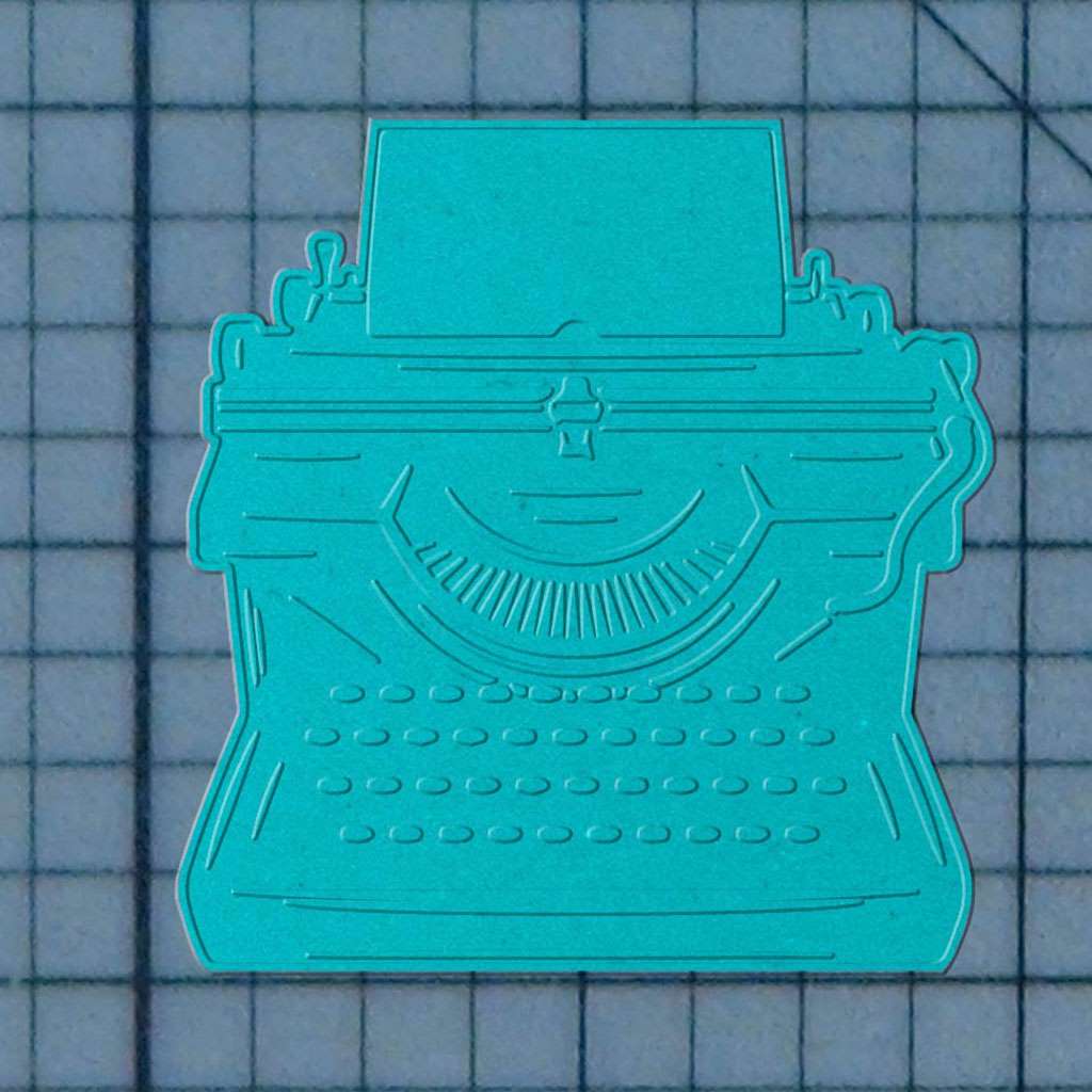 Typewriter 227-731 Cookie Cutter and Stamp