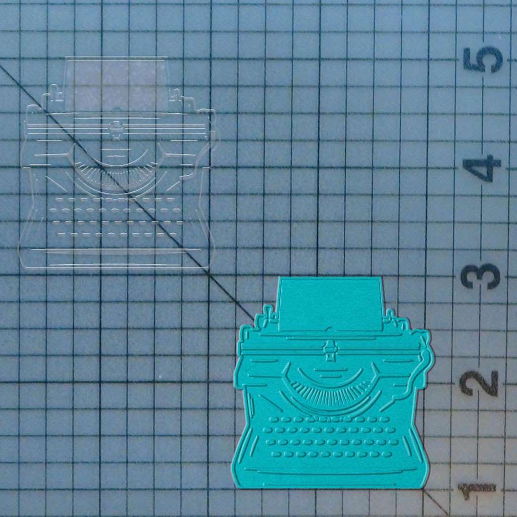 Typewriter 227-731 Cookie Cutter and Stamp - Image 2