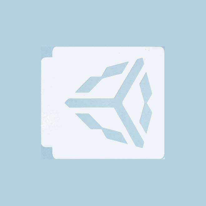 Unity Logo 783-A562 Stencil