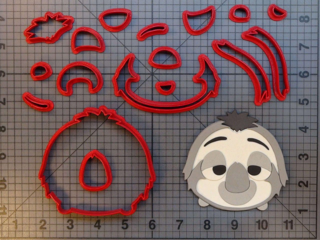 Zootopia - Flash 266-A748 Cookie Cutter Set