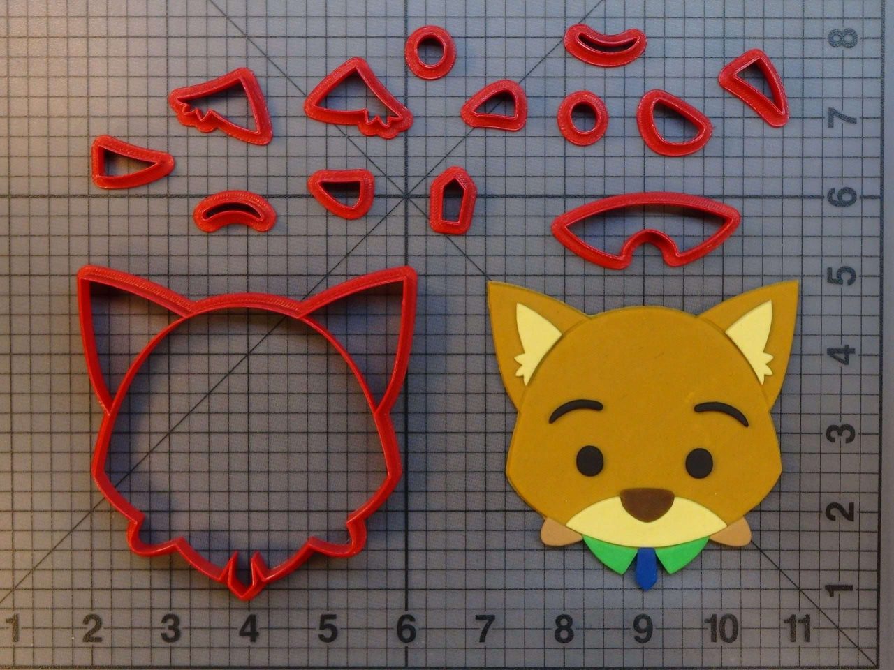 Zootopia - Nick Wilde 266-A750 Cookie Cutter Set