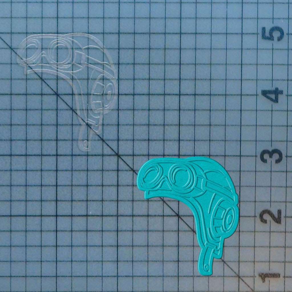 Aviator Hat 227-738 Cookie Cutter and Acrylic Stamp - Image 4
