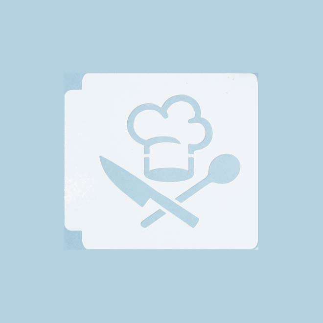Chef and Crossbones 783-A645 Stencil