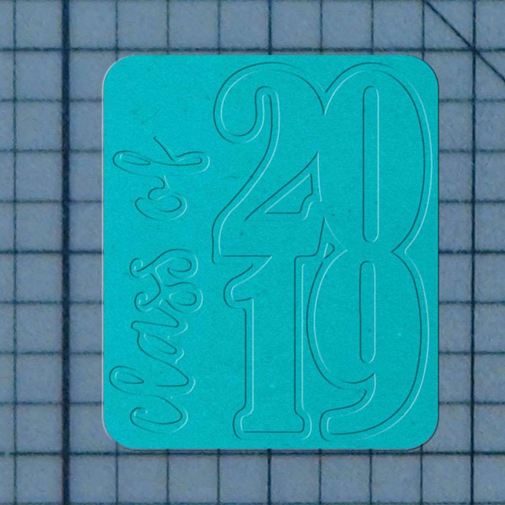 Class of 2019 227-745 Cookie Cutter and Stamp