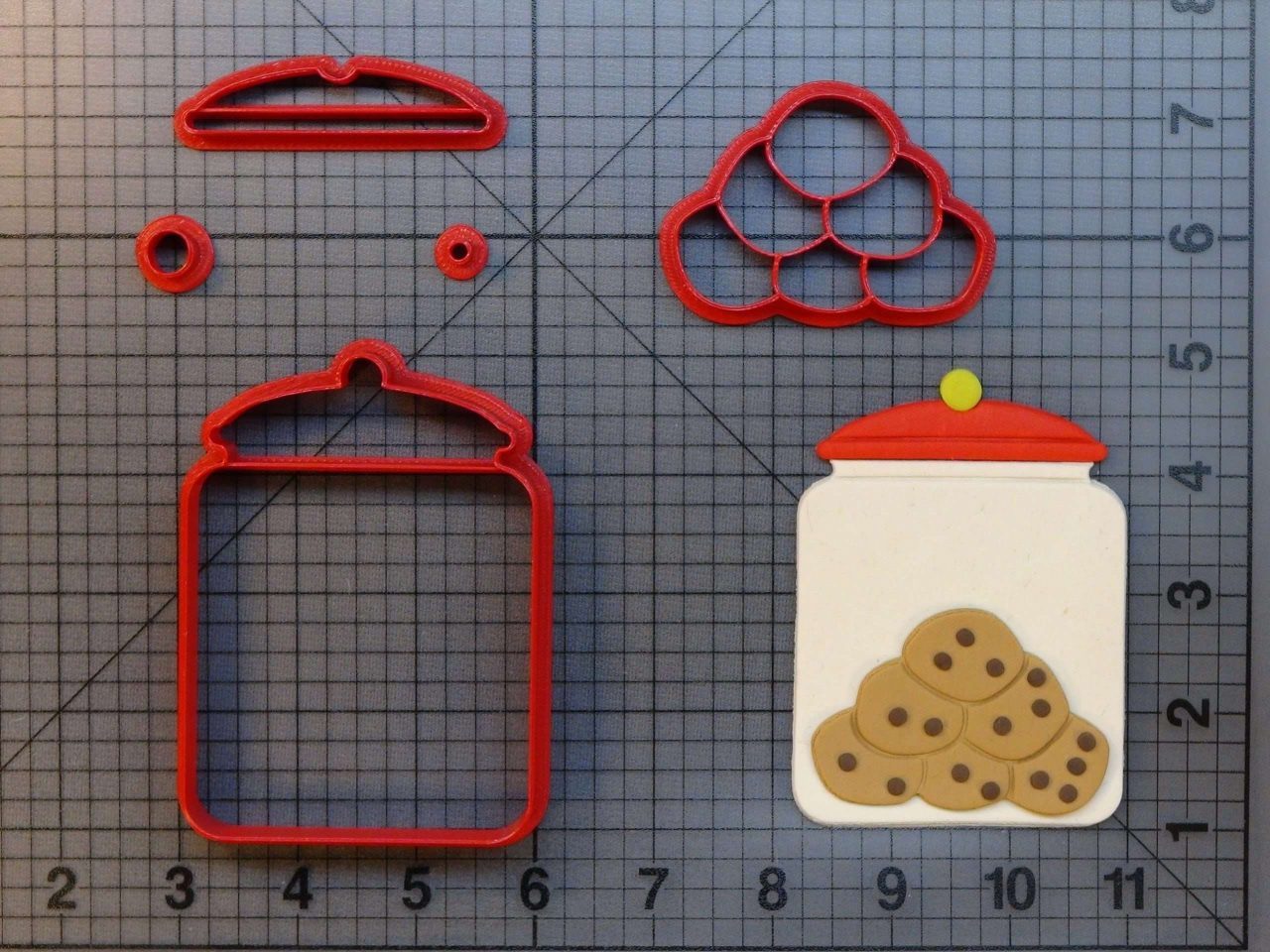 Cookie Jar 266-A933 Cookie Cutter Set
