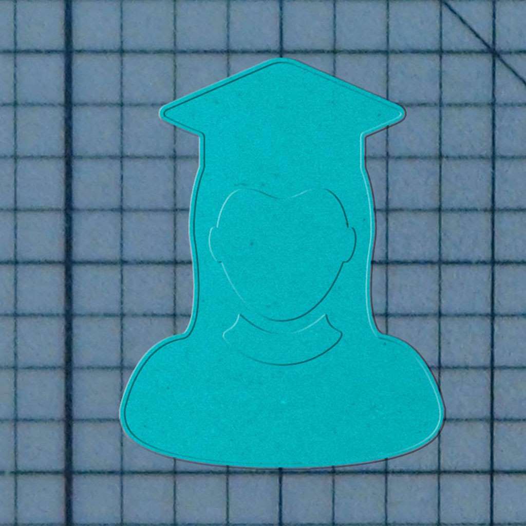 Graduate 227-743 Cookie Cutter and Stamp