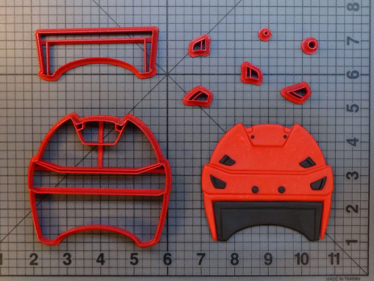 Hockey Helmet 266-A976 Cookie Cutter Set