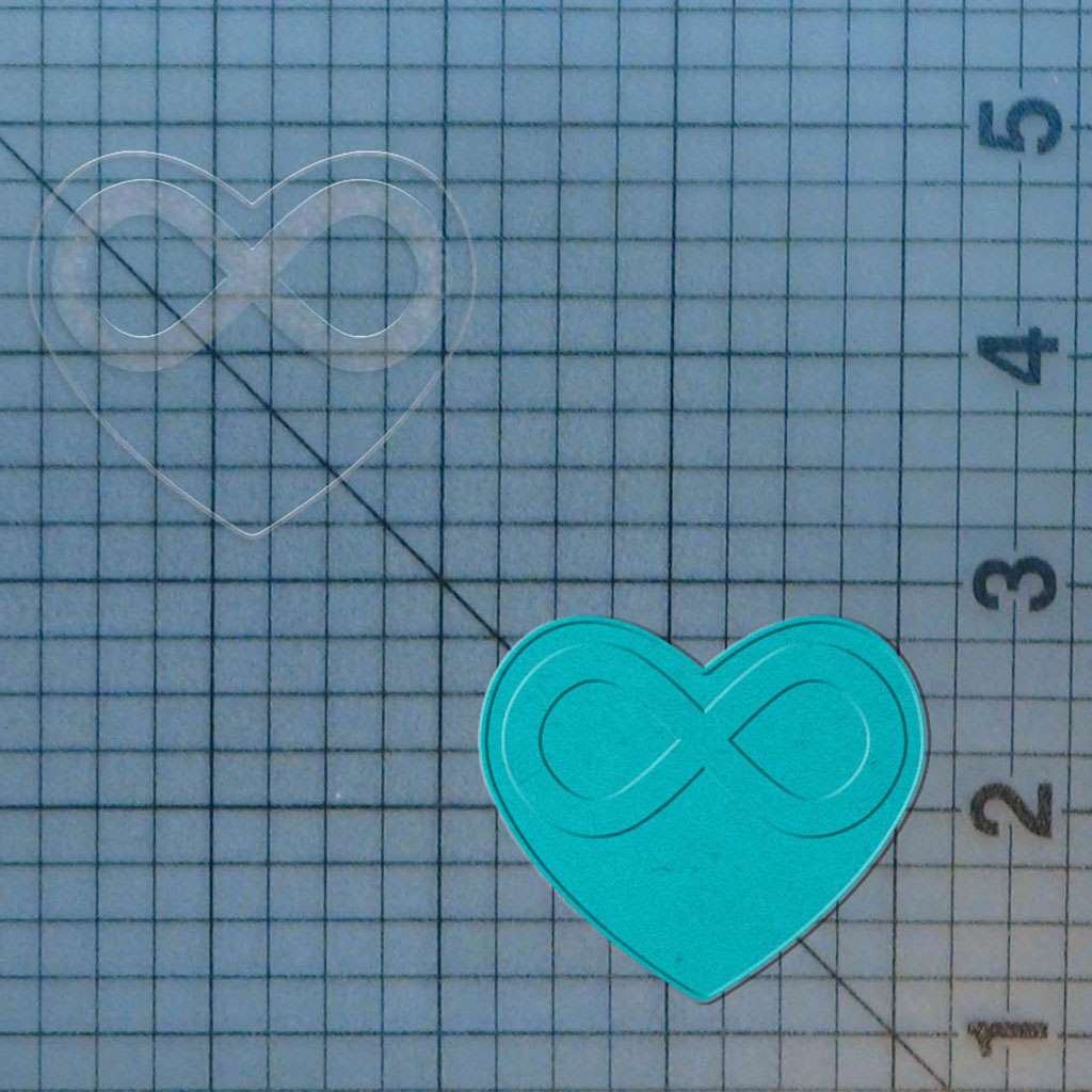 Infinity Heart 227-740 Cookie Cutter and Stamp - Image 2