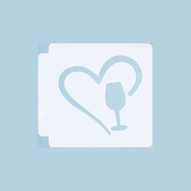 Love Wine 783-A660 Stencil