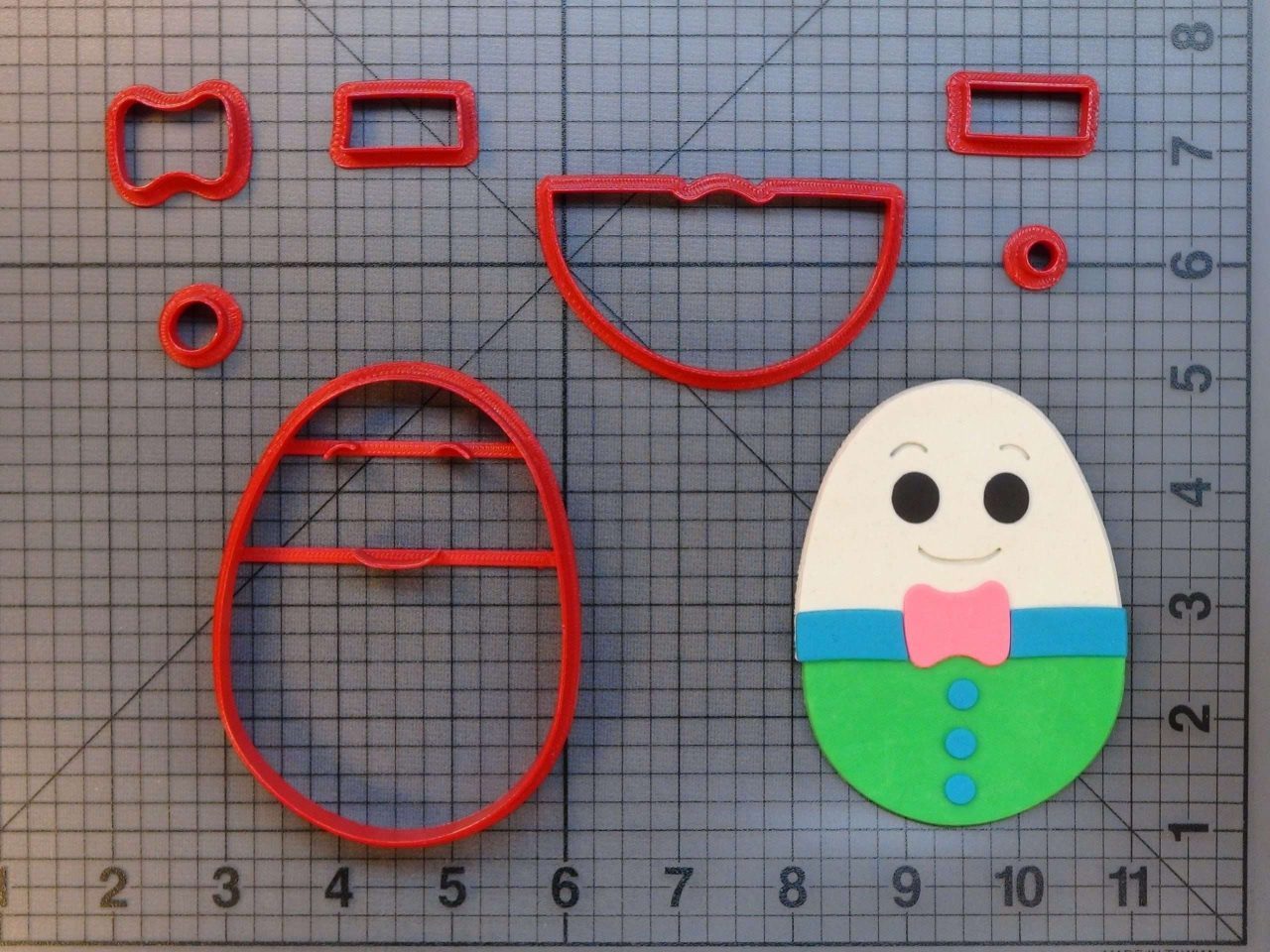 Nursery Rhyme - Humpty Dumpty 266-B149 Cookie Cutter Set