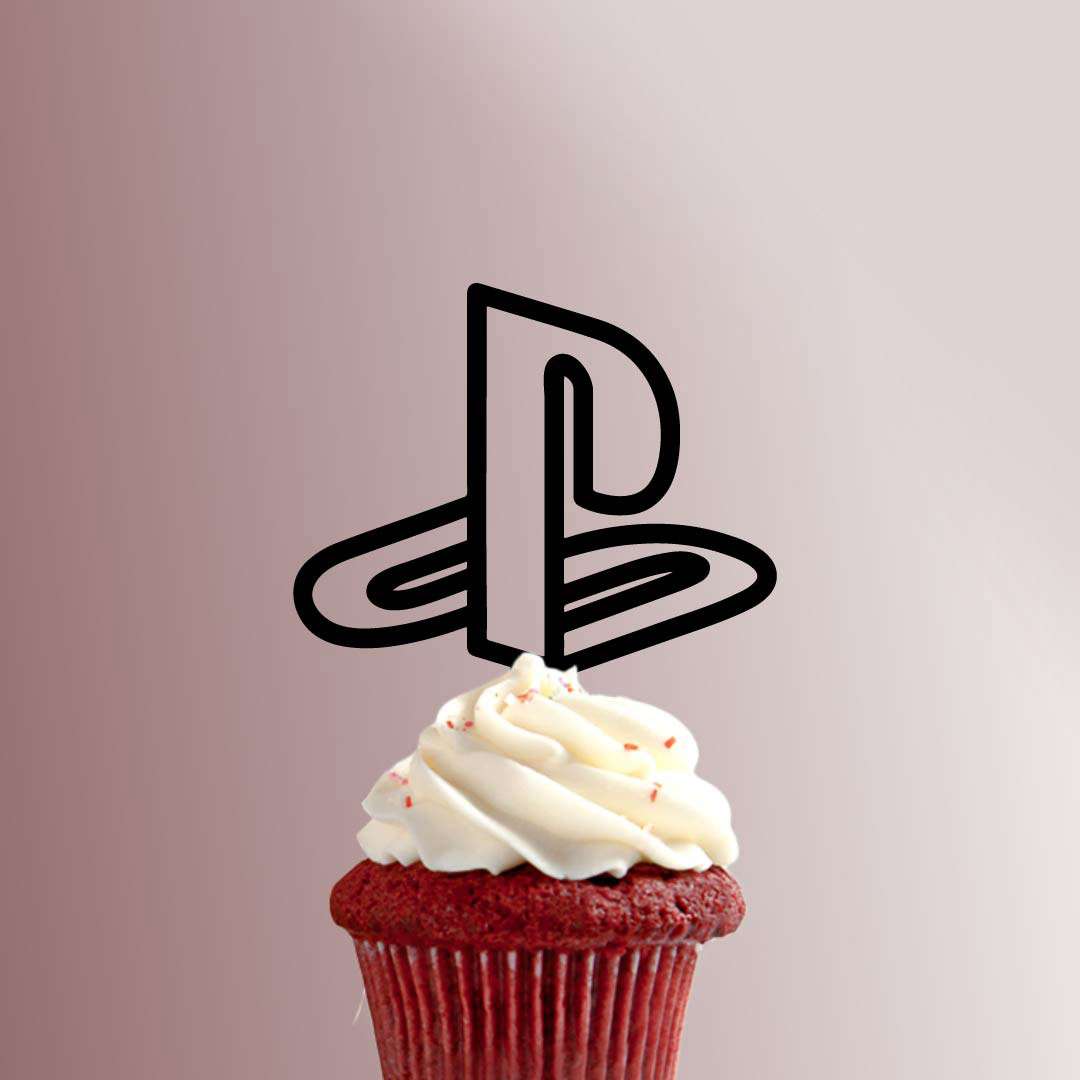 Playstation Logo 225-109 Cupcake Topper