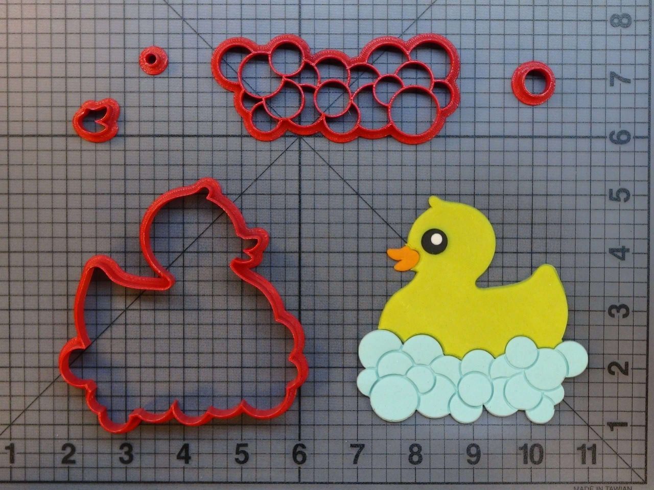 Rubber Duck 266-A967 Cookie Cutter Set