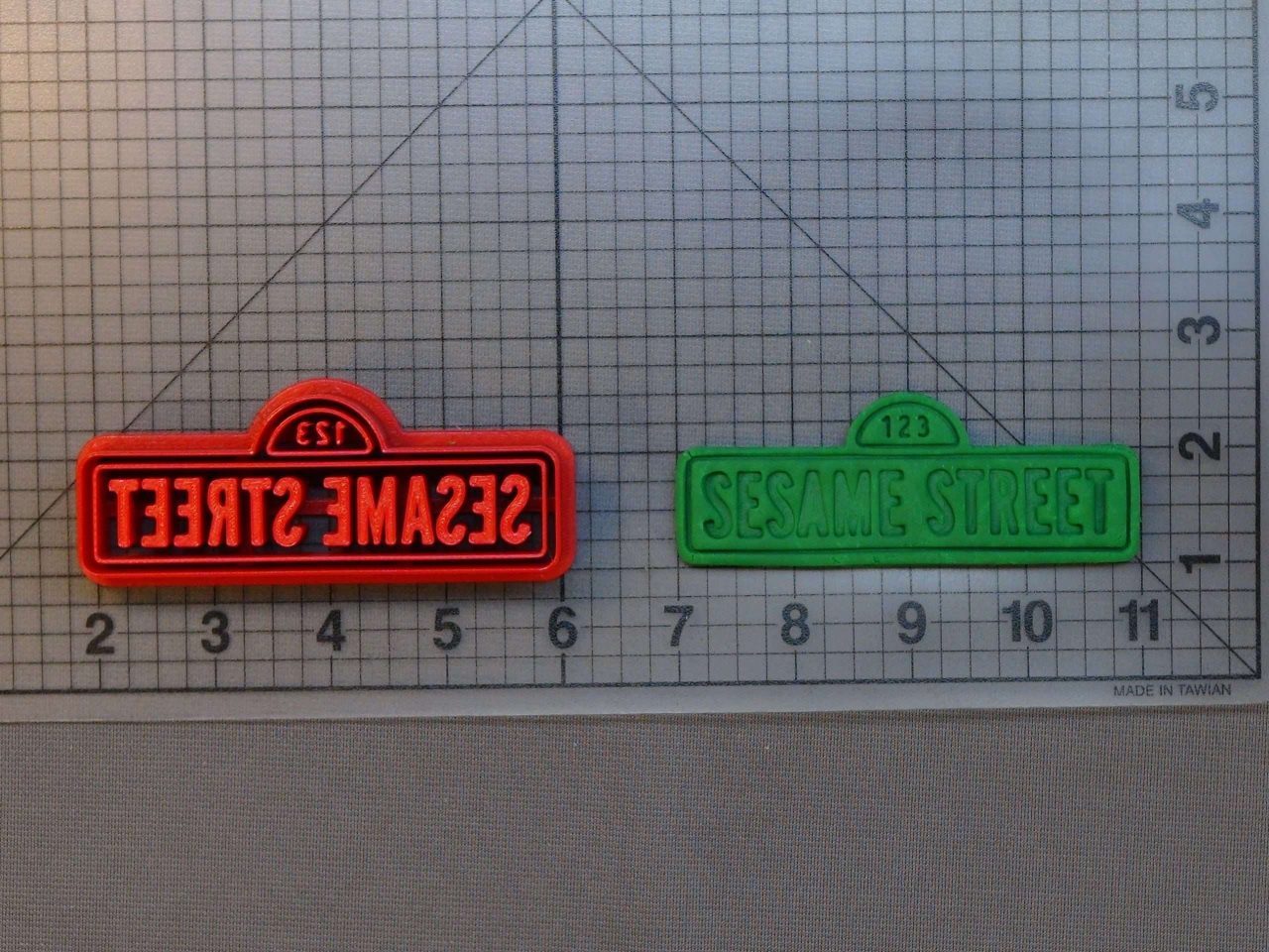 Sesame Street 266-A996 Cookie Cutter