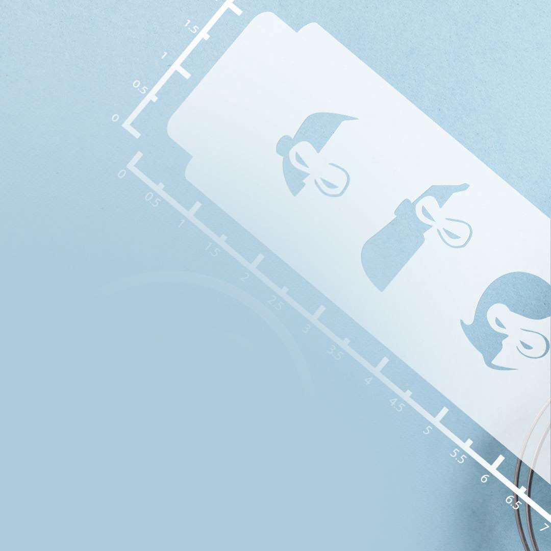 The Incredibles 783-A640 Stencil Strip