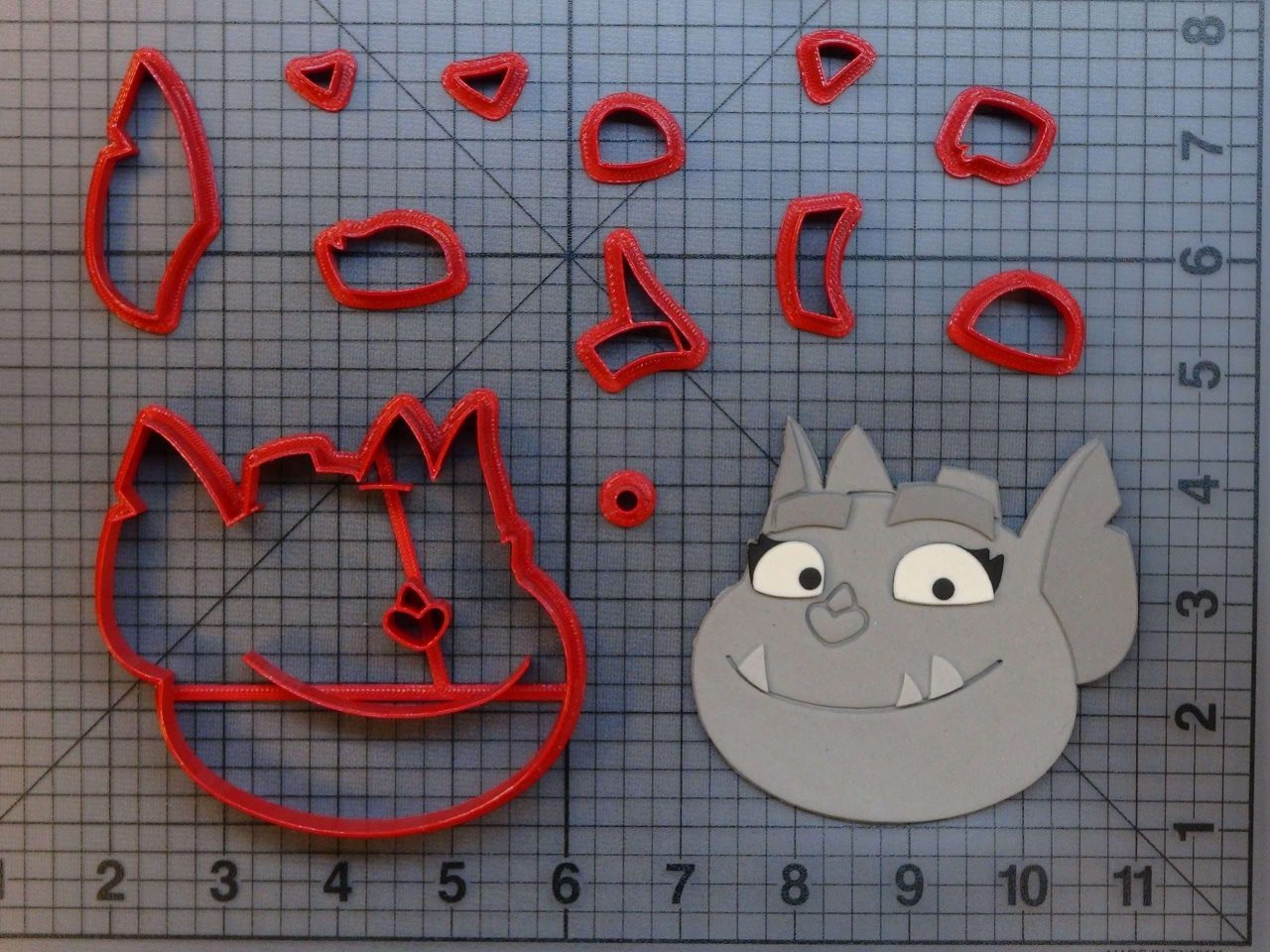 Vampirina - Gregoria 266-B001 Cookie Cutter Set
