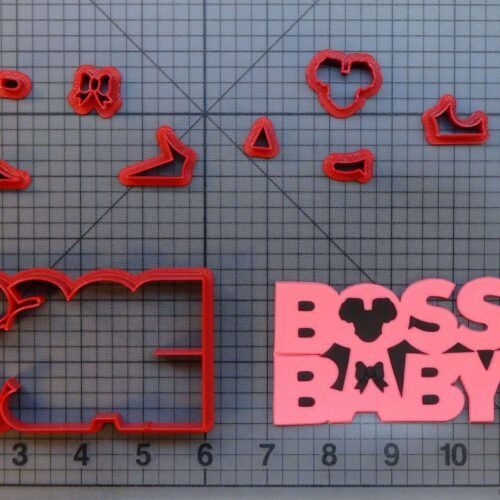 Boss Baby Girl 266-B215 Cookie Cutter Set (4 inch)