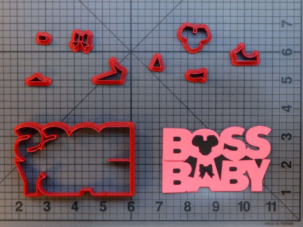 Boss Baby Girl 266-B215 Cookie Cutter Set (4 inch)