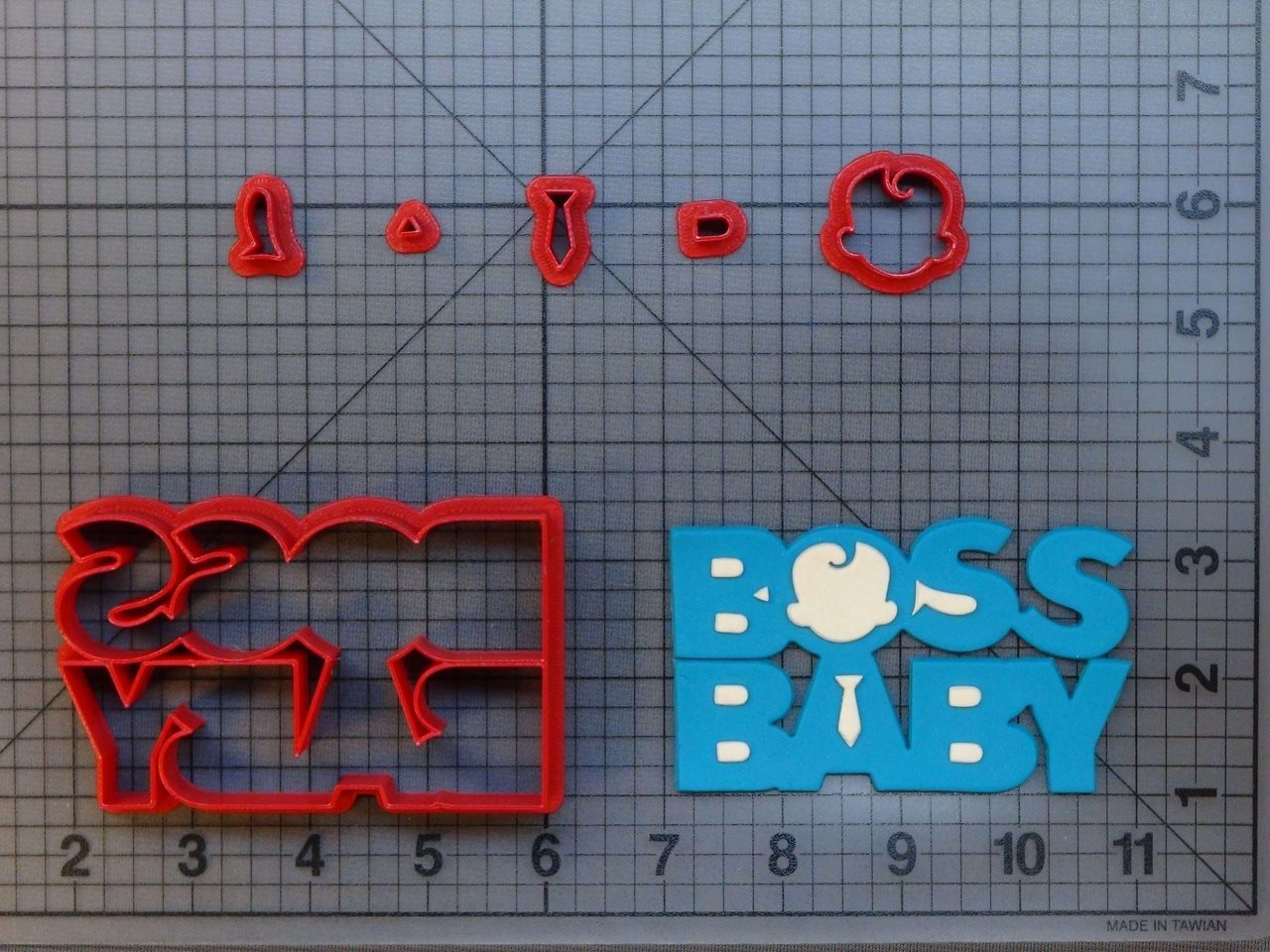 Boss Baby Logo 266-B216 Cookie Cutter Set (4 inch)