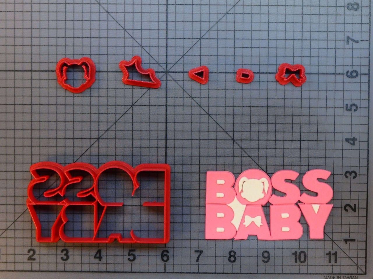 Boss Baby 266-B217 Cookie Cutter Set