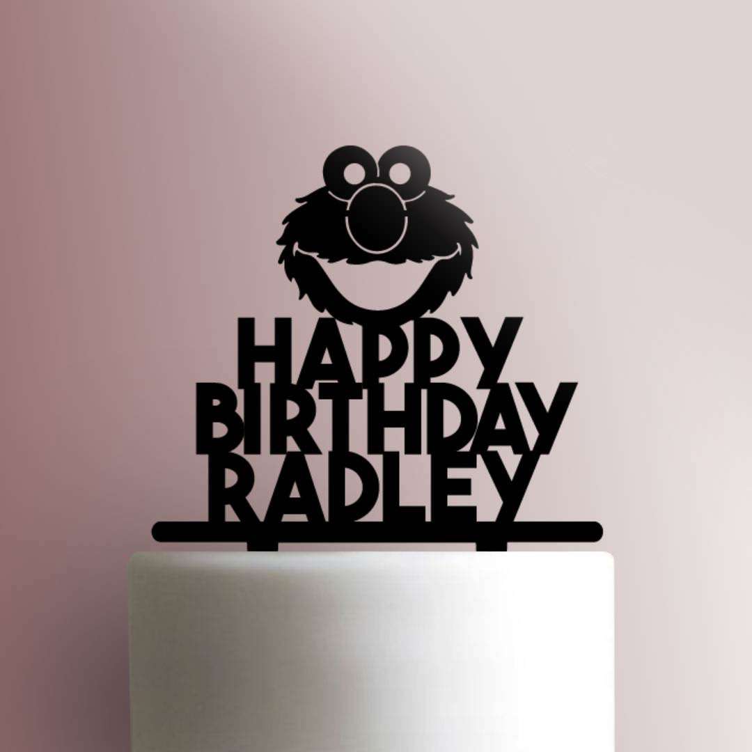 Custom Sesame Street - Elmo 225-661 Cake Topper