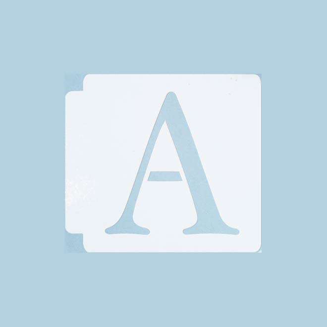 Greek Alphabet Font Uppercase 783-A525 Stencils