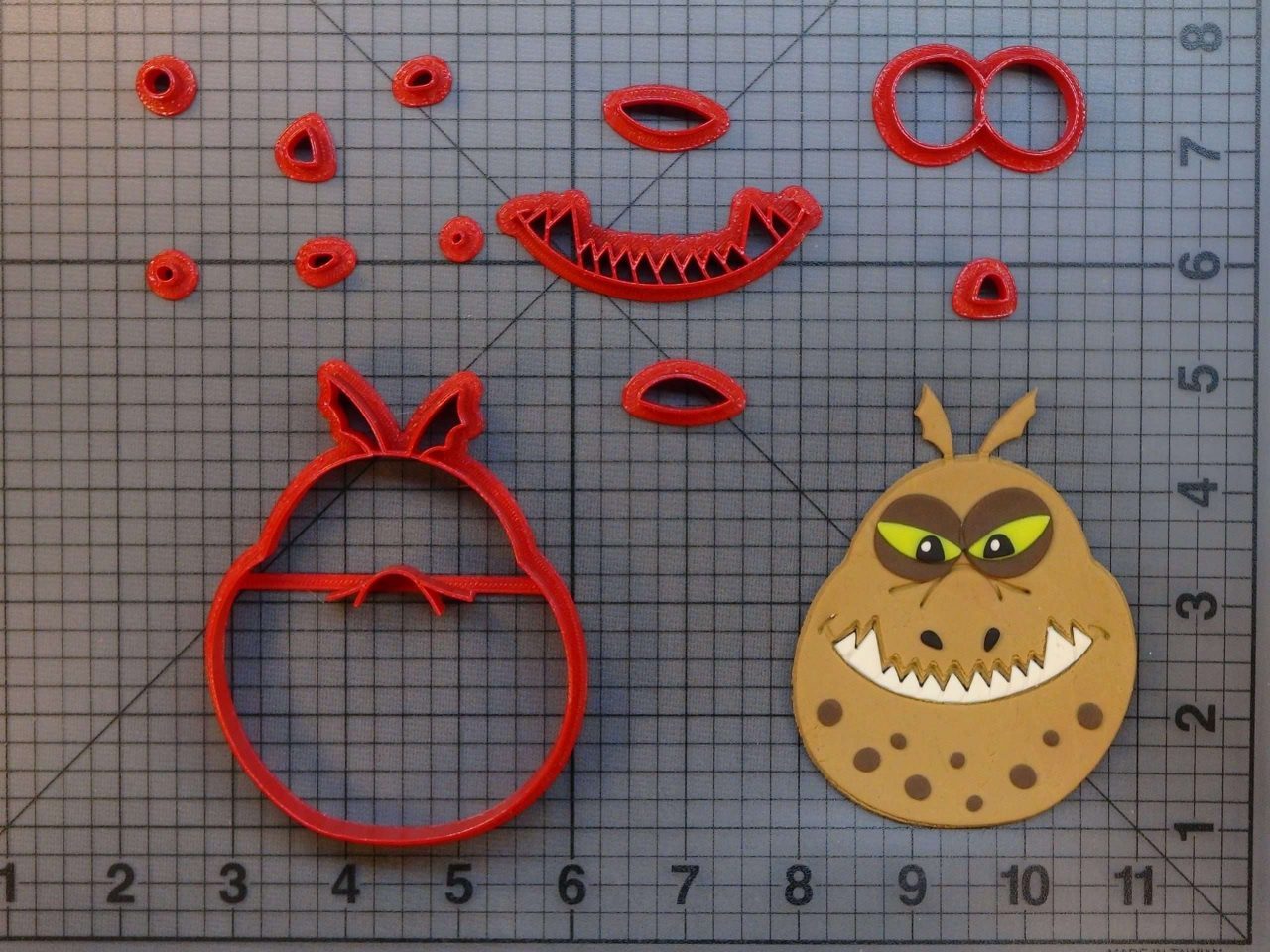 How to Train Your Dragon - Meatlug 266-B173 Cookie Cutter Set