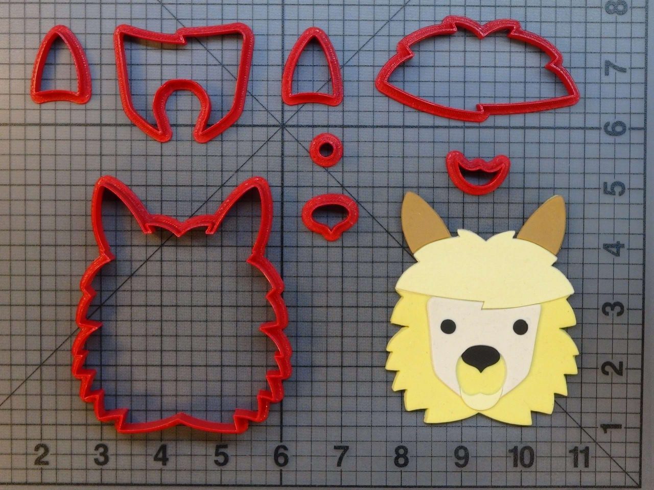 Llama 266-A980 Cookie Cutter Set