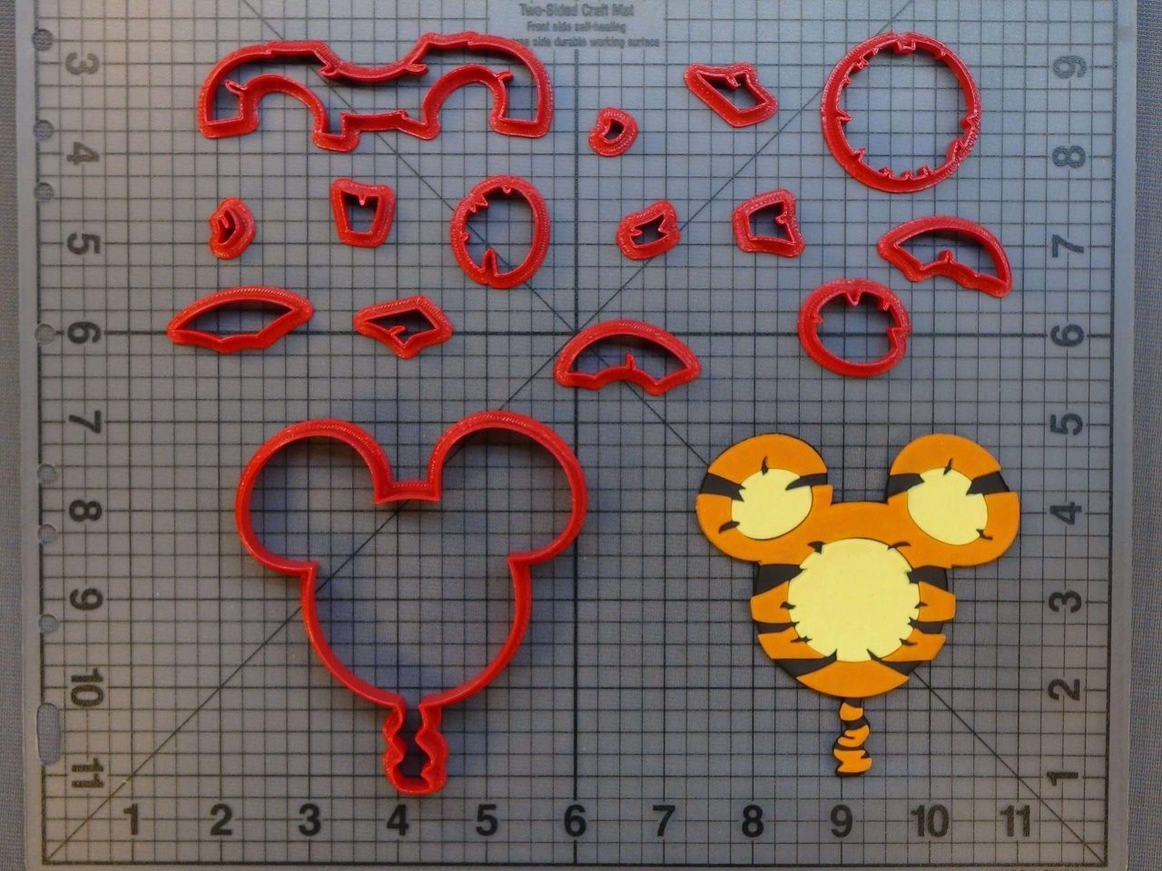 Mickey Mouse - Tigger 266-B095 Cookie Cutter Set