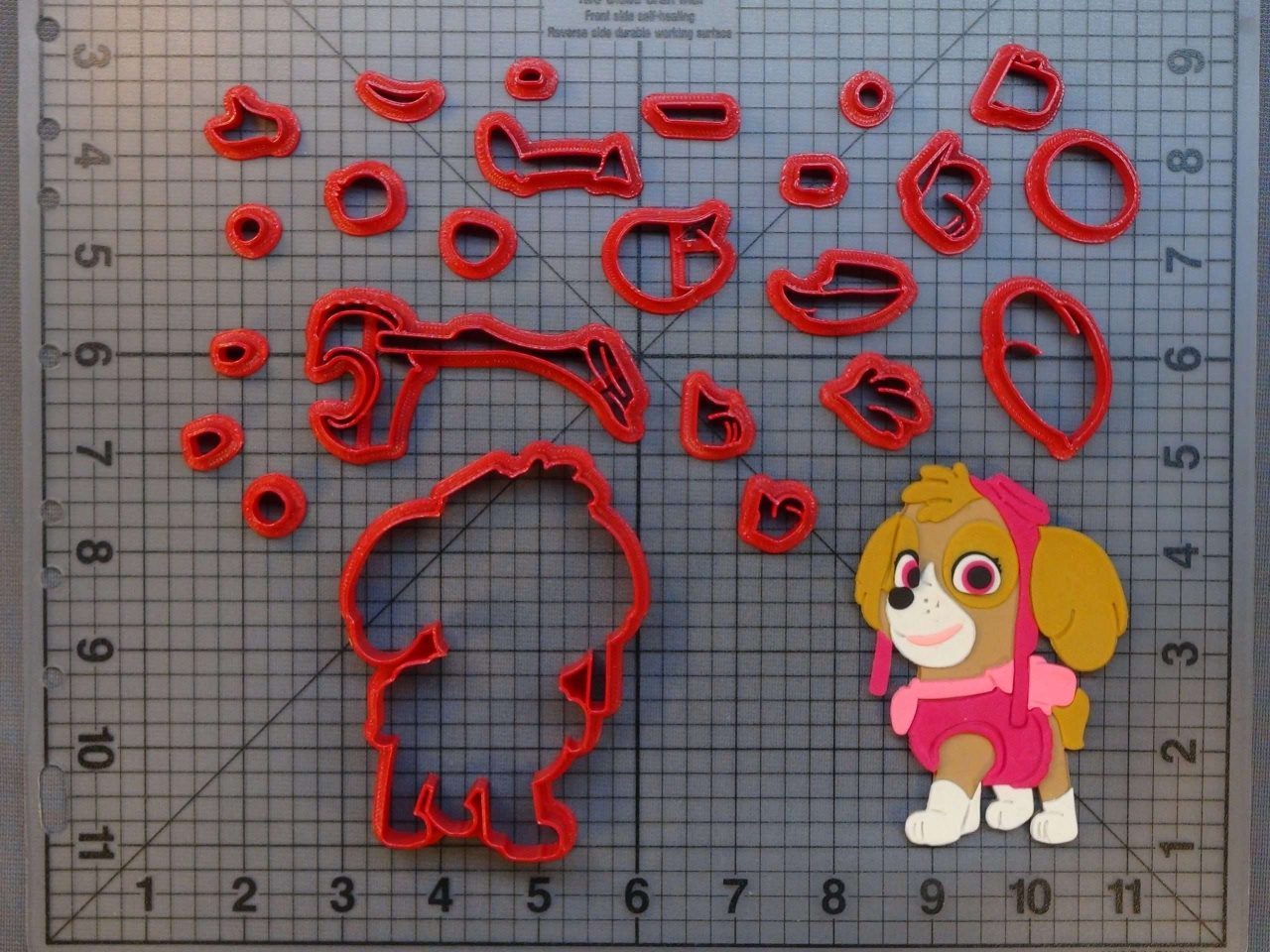 Paw Patrol - Skye 266-B018 Cookie Cutter Set