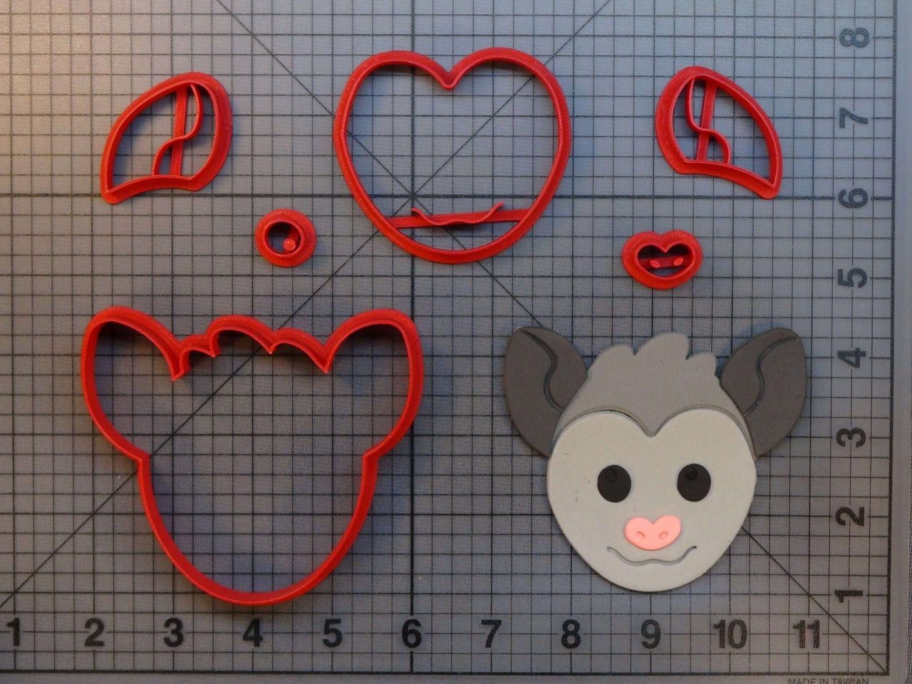 Possum 266-B062 Cookie Cutter Set