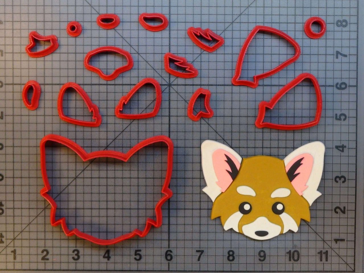 Red Panda 266-A981 Cookie Cutter Set