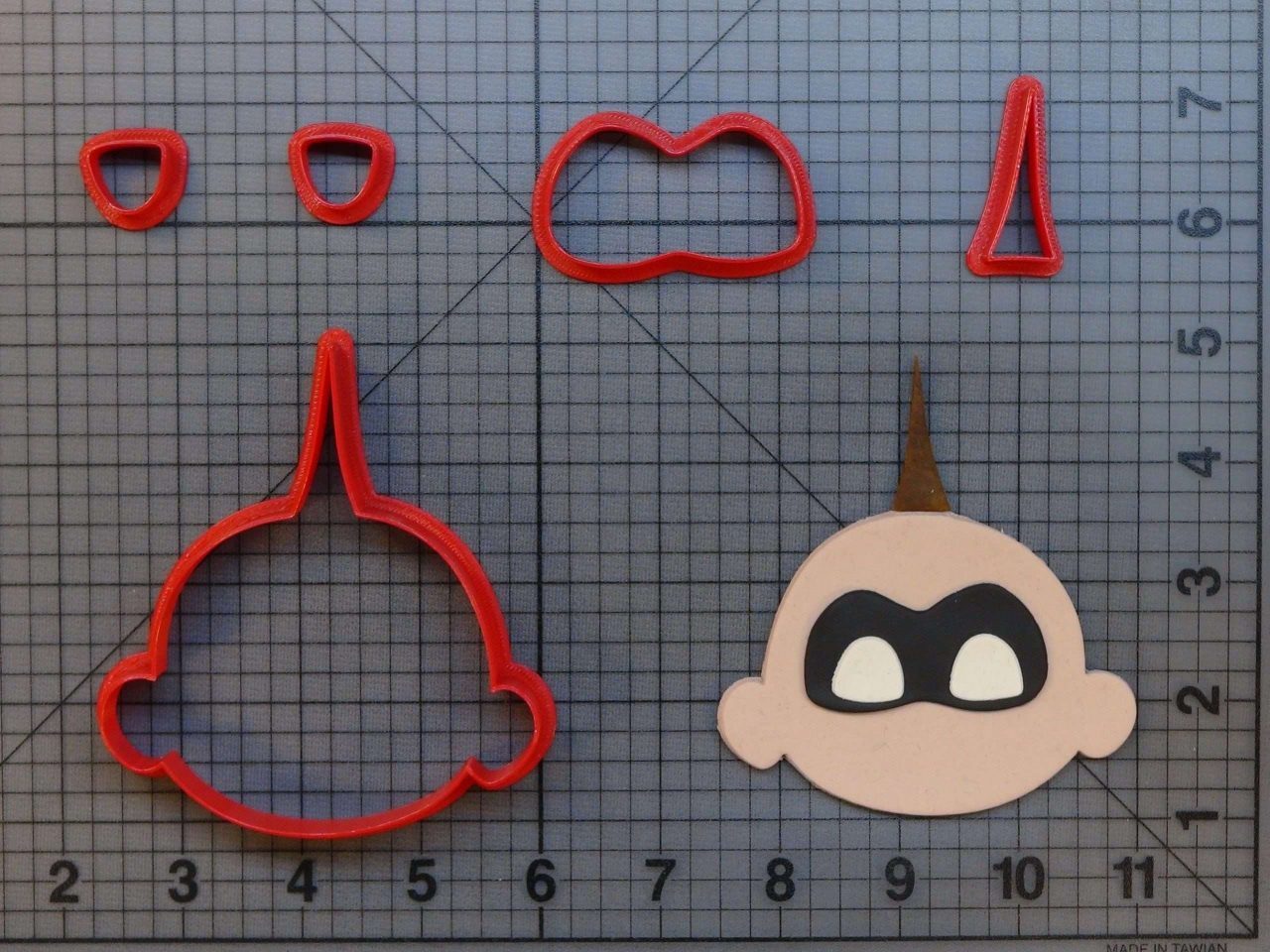 The Incredibles - Jack Jack Parr 266-B090 Cookie Cutter Set
