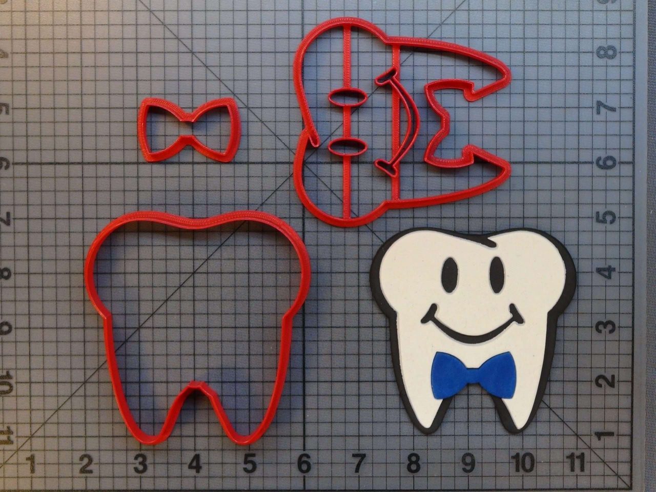 Tooth Boy 266-B048 Cookie Cutter Set