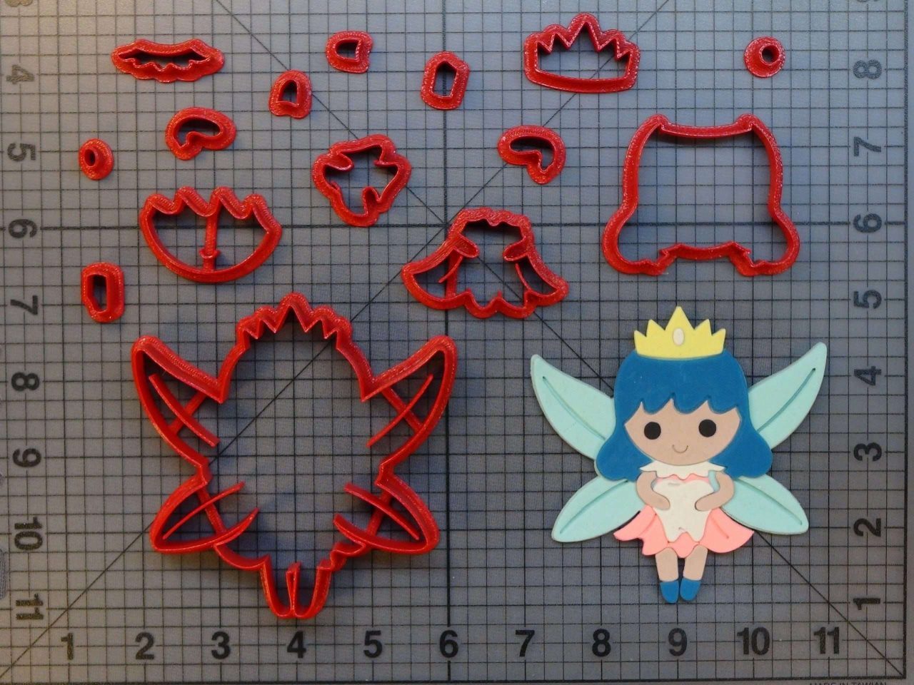 Tooth Fairy 266-B047 Cookie Cutter Set