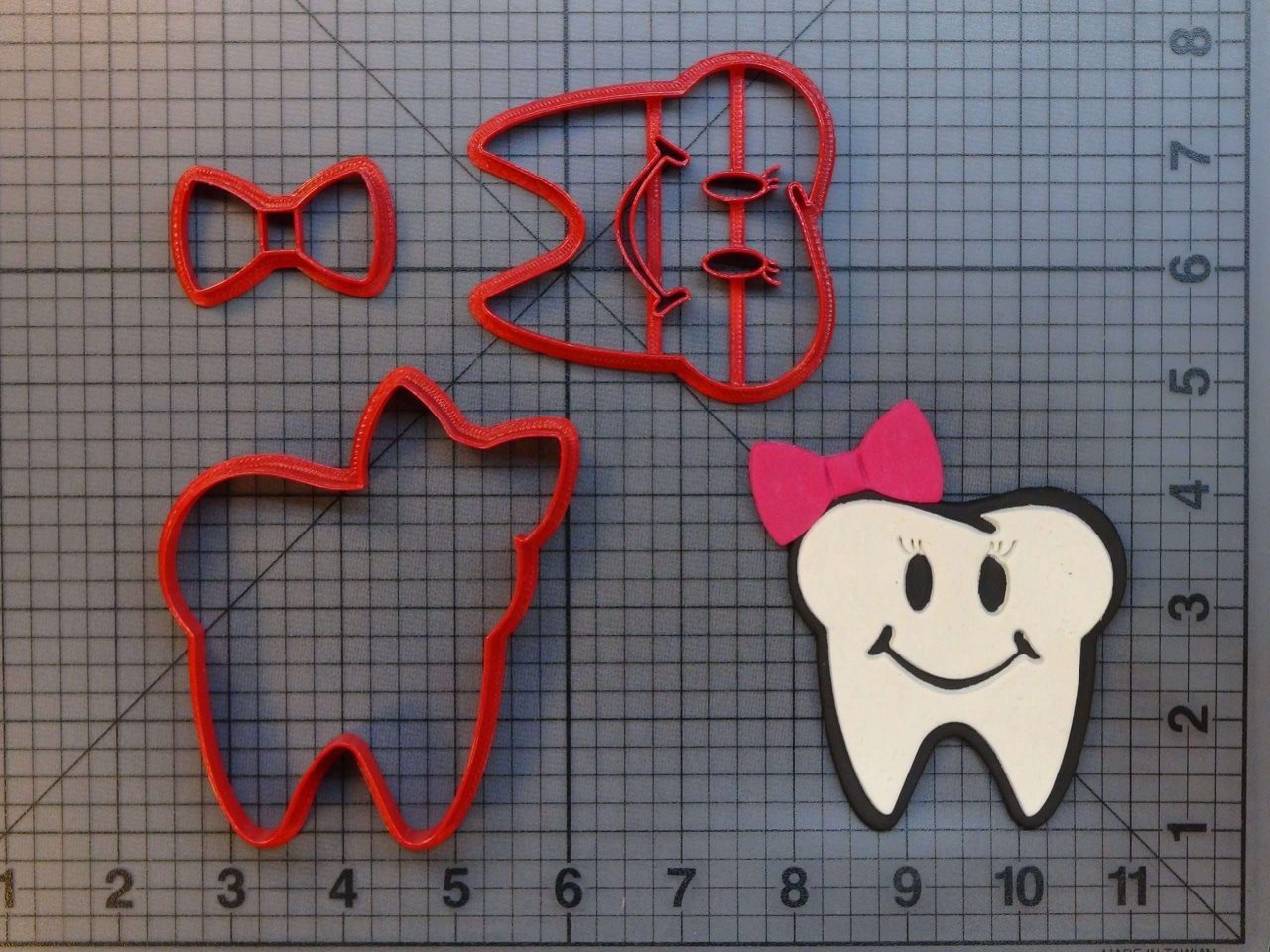Tooth Girl 266-B049 Cookie Cutter Set