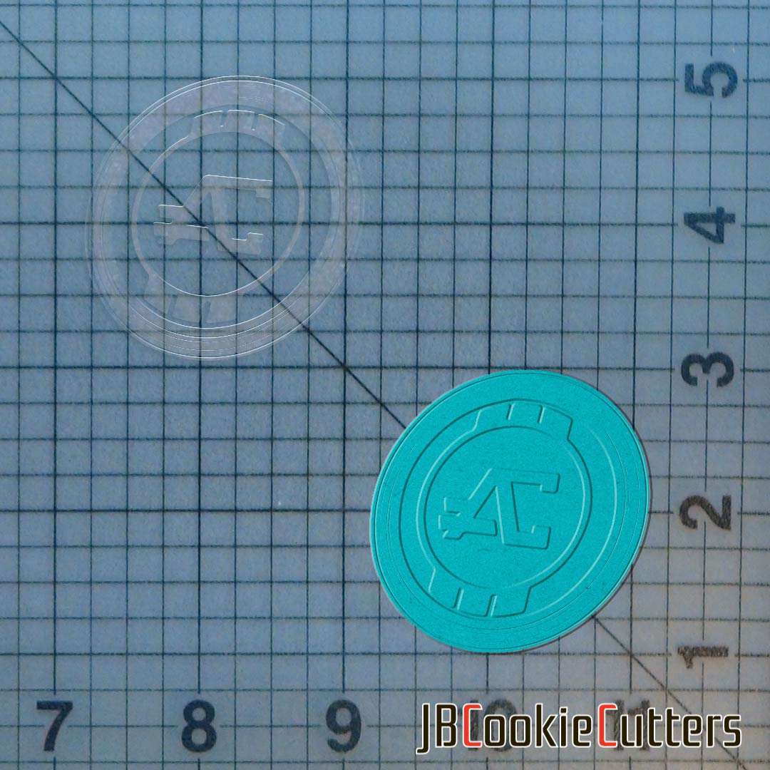 Apex Legends - Apex Coin 227-753 Cookie Cutter and Acrylic Stamp - Image 2
