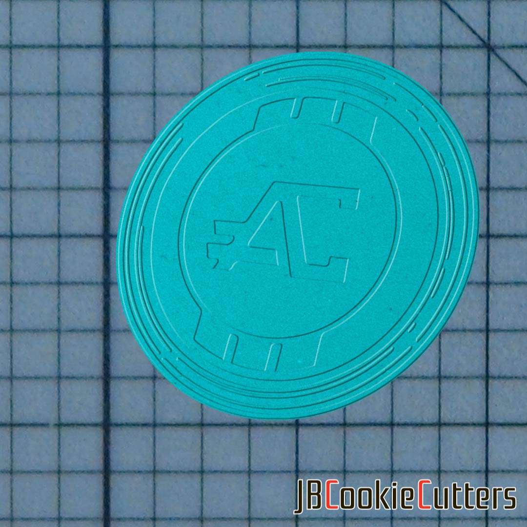 Apex Legends - Apex Coin 227-753 Cookie Cutter and Acrylic Stamp - Image 3