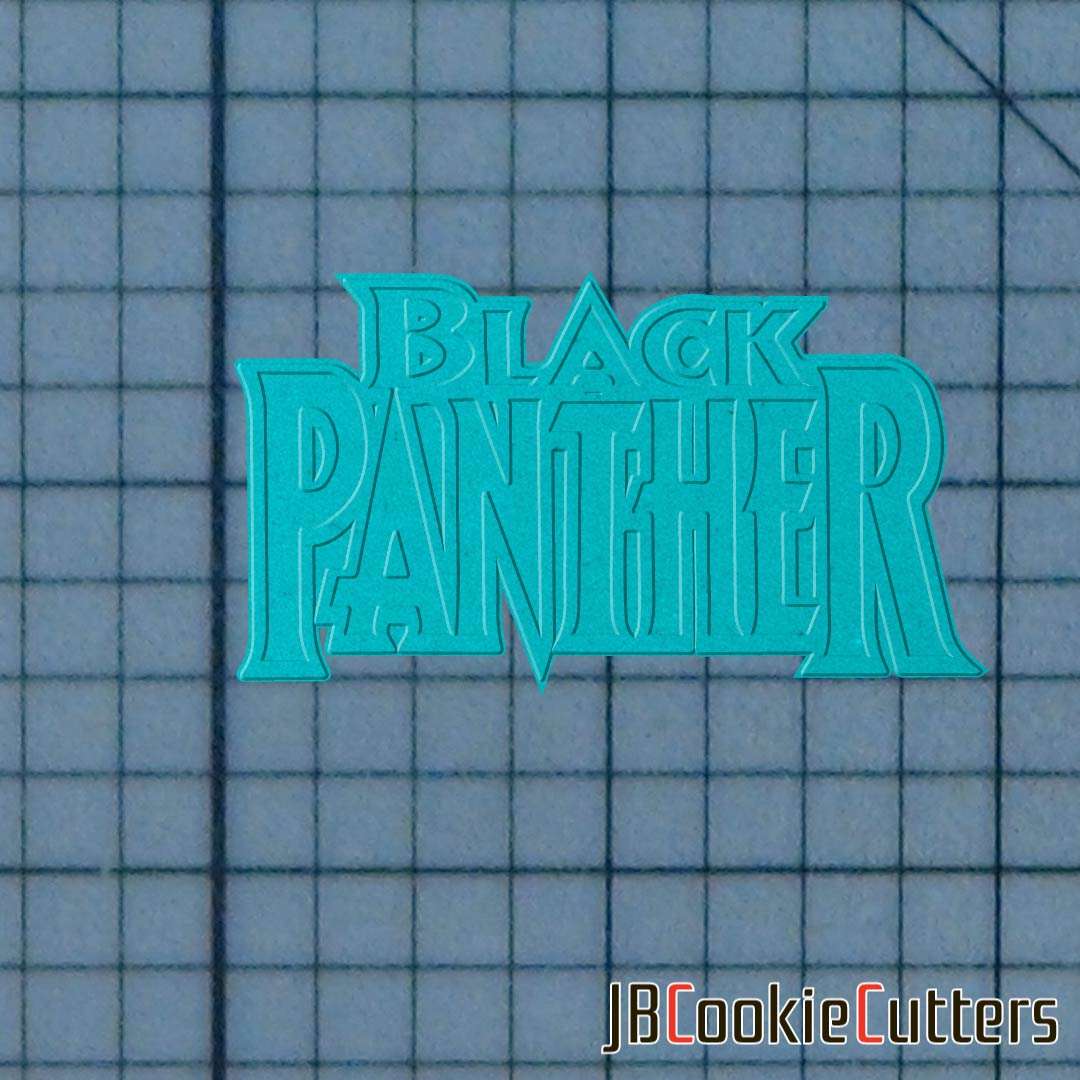 Black Panther Logo 227-760 Cookie Cutter and Acrylic Stamp - Image 3
