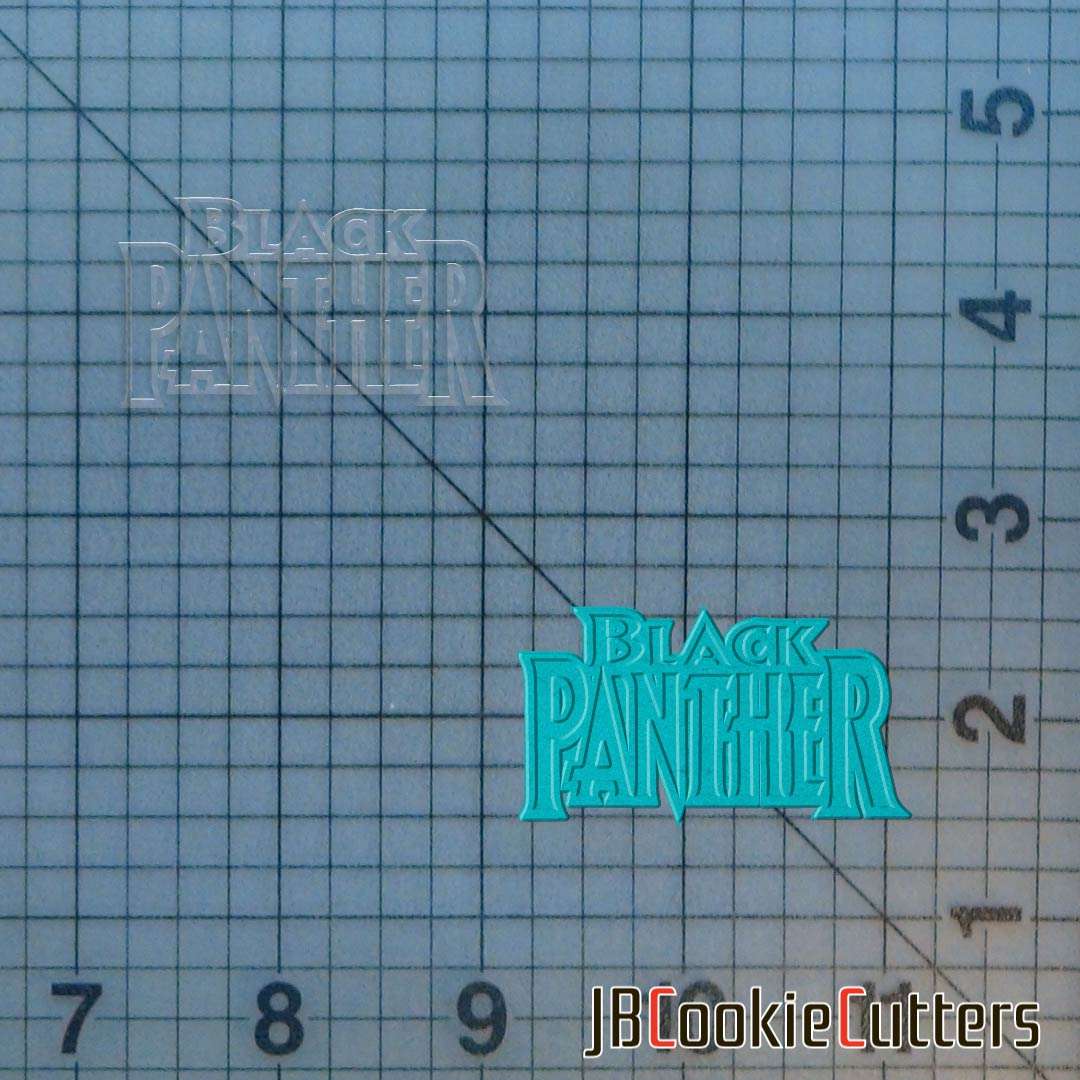 Black Panther Logo 227-760 Cookie Cutter and Acrylic Stamp - Image 4