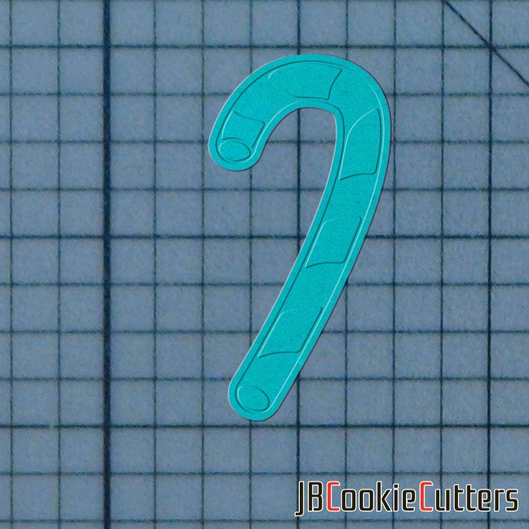 Candy Cane 227-167 Cookie Cutter and Acrylic Stamp - Image 3