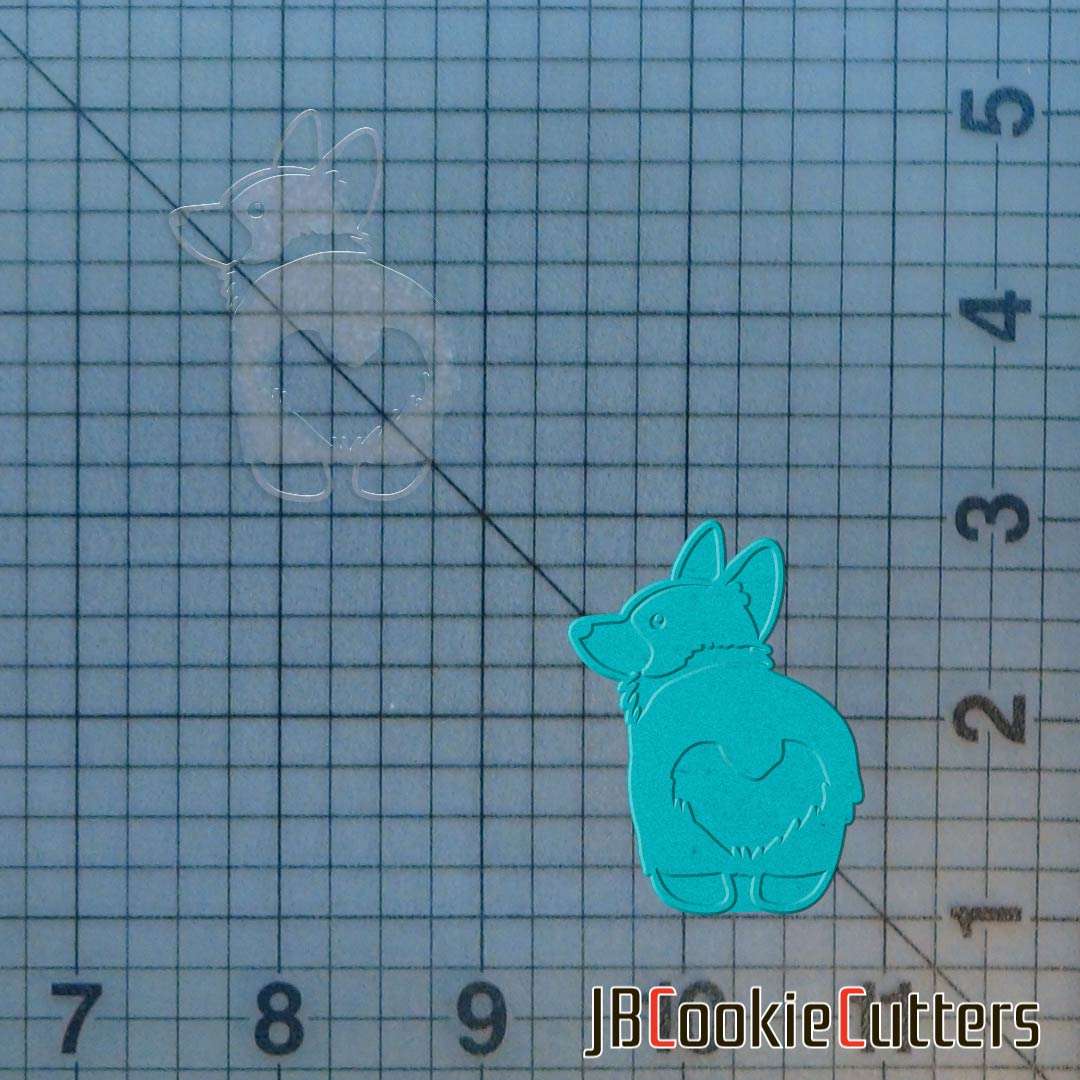 Dog - Corgi 227-265 Cookie Cutter and Acrylic Stamp - Image 4