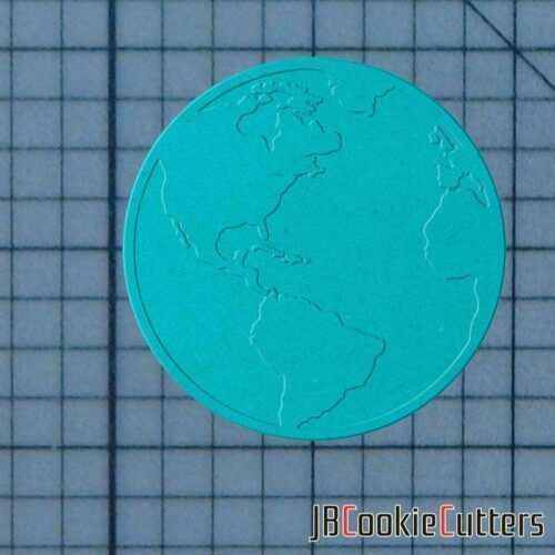 Earth 227-204 Cookie Cutter and Stamp