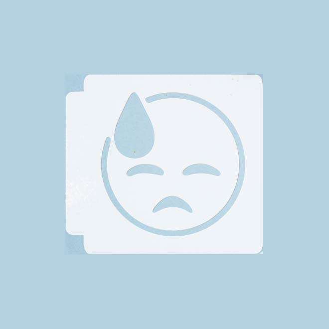 Emoji - Cold Sweat 783-A806 Stencil