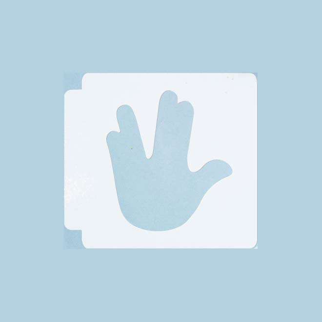 Emoji- Split Fingers 783-A841 Stencil