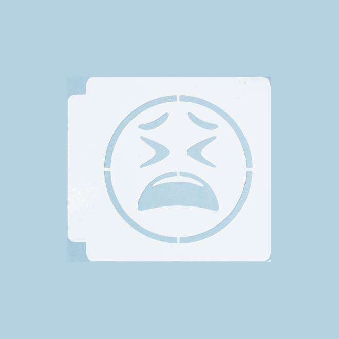 Emoji - Weary 783-A797 Stencil