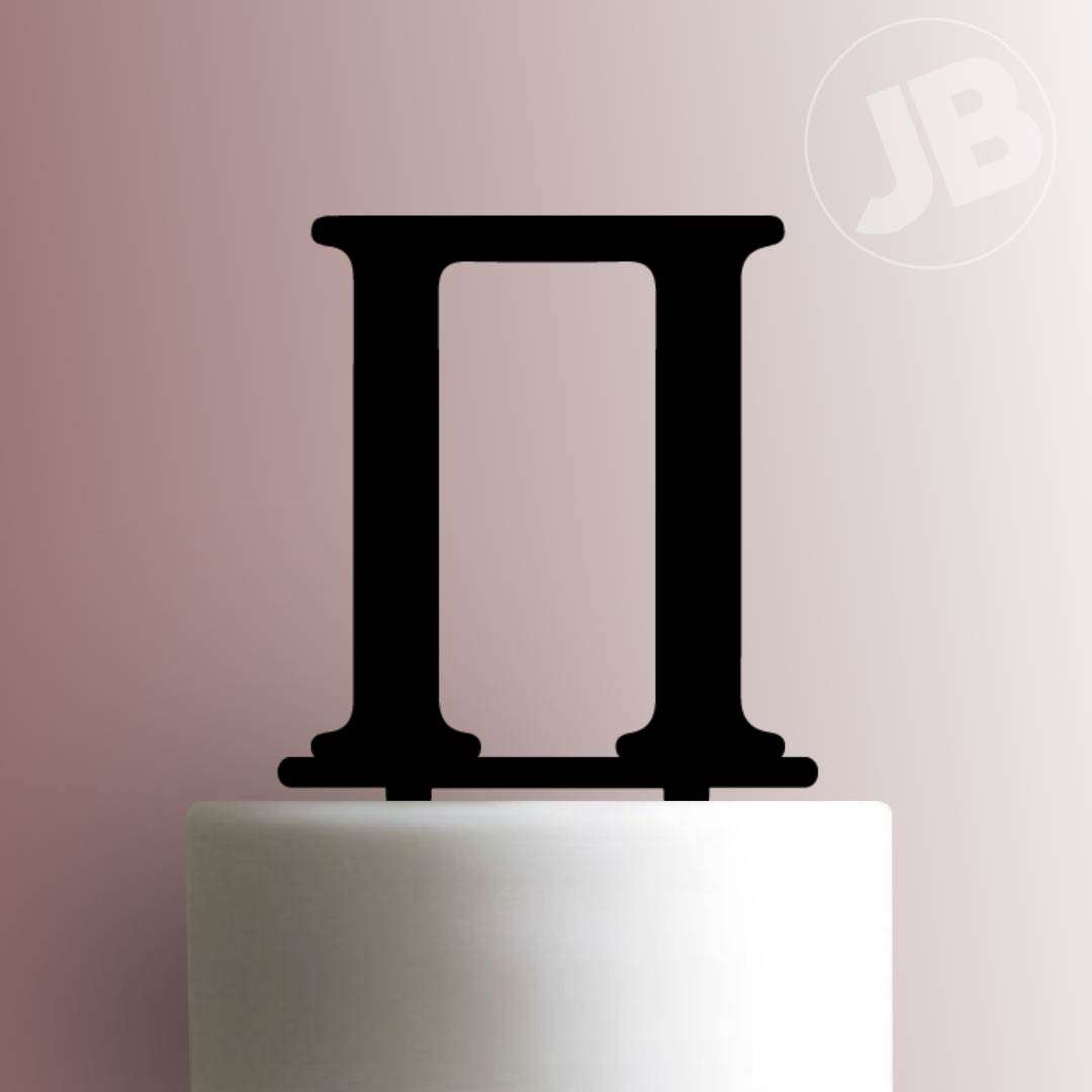 Greek Alphabet Pi 225-615 Cake Topper