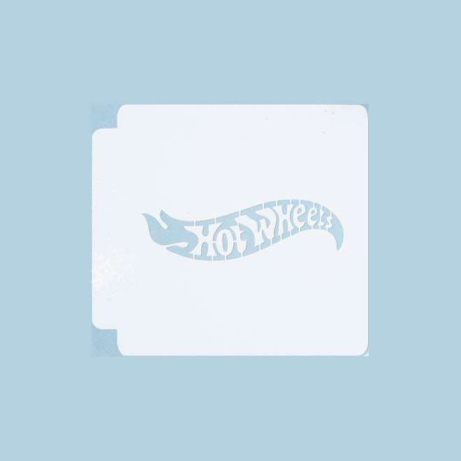 Hot Wheels Logo 783-A850 Stencil